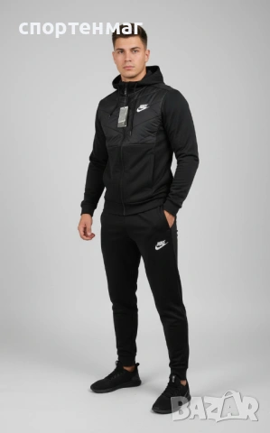 Мъжки спортен екип Nike Hybrid черен модел 2026