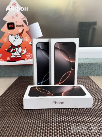 НОВИ! 256Gb *ЛИЗИНГ* iPhone 16 Pro / White Desert Titanium / Айфон, снимка 1 - Apple iPhone - 48450375