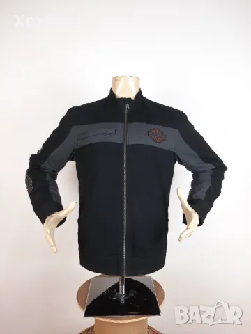 Harley Davidson Canvas Jacket - Оригинално мъжко яке размер M, снимка 2 - Якета - 48803956