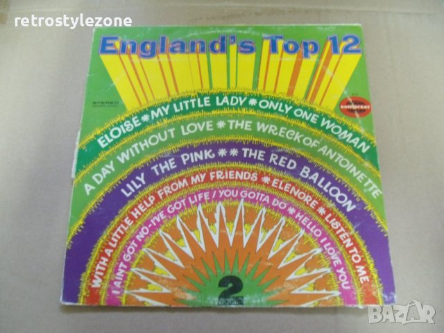 № 7023 стара грамофонна плоча - England"s Top 12   - Somerset