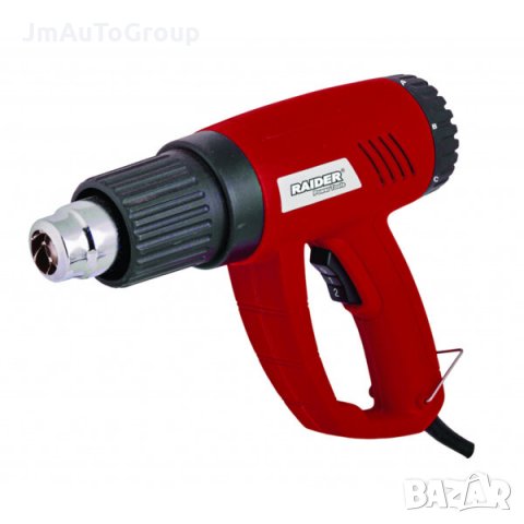 Пистолет за горещ въздух 2000W 2степ. рег. на t° RD-HG12, снимка 1