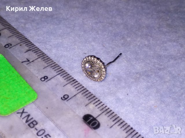 СКЪПОЦЕННА СРЕБЪРНА АРТ ОБЕЦА СРЕБРО 925 с ФАСЕТИРАНИ ИСКРЯЩИ ПЛАНИНСКИ КРИСТАЛИ 24929, снимка 6 - Обеци - 41337064