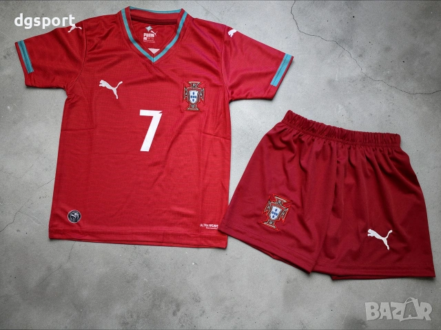 Детски екип на Кристиано Роналдо Португалия мондиал  2026!!!, снимка 2 - Футбол - 49356113