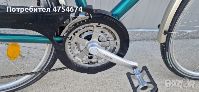 Дамски алуминиев велосипед CHECKER PIG колело 28", снимка 3 - Велосипеди - 53793099