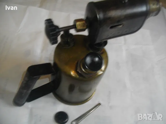БЪЛГАРСКА СОЦ 1973г. БЕНЗИНОВА ГОРЕЛКА ХРОМ СИЛИСТРА ОТЛИЧНО СЪСТОЯНИЕ ПОЧТИ НОВА 1 ЛИТЪР С ИГЛА , снимка 14 - Други инструменти - 48235270