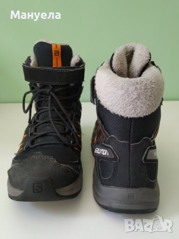 Детски Зимни обувки Salomon SHOES XA PRO 3D WINTER TS CSWP J BK/MAGN, снимка 5 - Детски боти и ботуши - 42021966