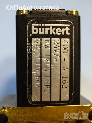 магнет вентил Burkert 400-A T162 solenoid valve G1/2, снимка 4 - Резервни части за машини - 40191072