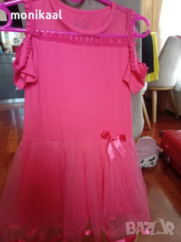 Рокля с тюл, снимка 2 - Детски рокли и поли - 51711419