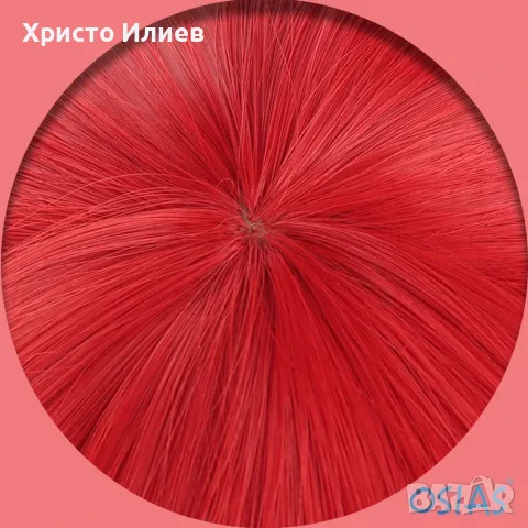 Перука за косплей Himeko Genshin Impact Navia с дълга коса 2 вида, снимка 11 - Аксесоари за коса - 55664818
