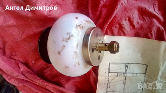 Соц газова лампа , снимка 2 - Антикварни и старинни предмети - 41923037