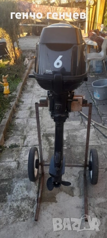 Продавам мотор Тохатсу 6 кс. къс ботуш, снимка 3 - Воден транспорт - 53833376