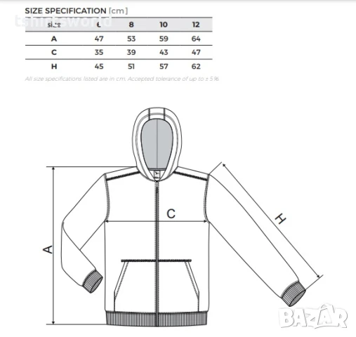 Нов детски суичър с ЦИП и качулка в син цвят, снимка 4 - Детски анцузи и суичери - 50877944