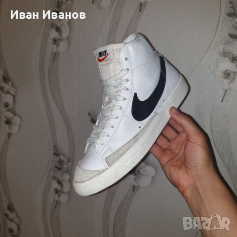 кецове/ маратонки  NIKE BLAZER MID '77 OG QS  номер 42-42,5, снимка 7 - Маратонки - 40727353