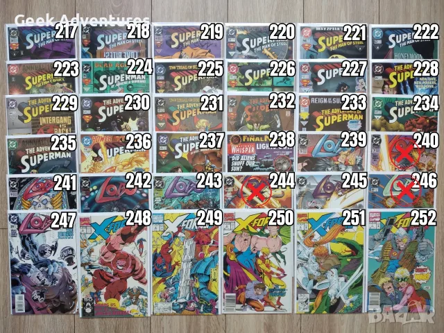 Comic Books/Комикси - X-Men, Punisher, Deadpool, Batman, Dr.Strange, Moon Knight, снимка 8 - Списания и комикси - 48013618