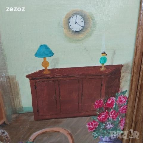 Картина натюрморт масло върху платно, снимка 6 - Картини - 51745150