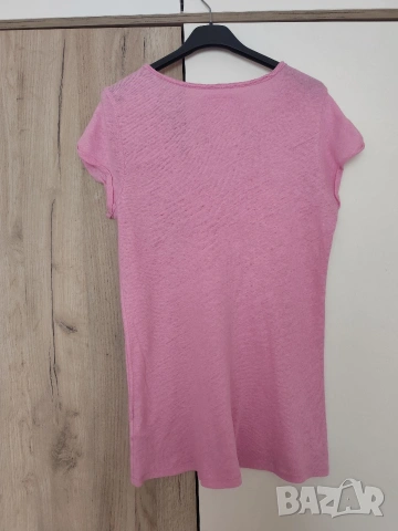 Mos Mosh 50% лен 50% памук, размер С, снимка 3 - Тениски - 53579002