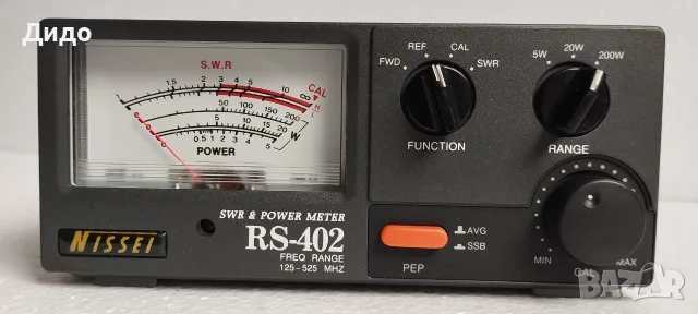 КСВ Ватметър SWR / Watmeter NISSEI RS-402 VHF/UHF