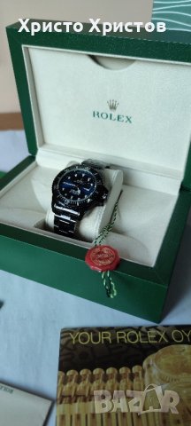  Мъжки луксозен часовник Rolex Submariner , снимка 8 - Мъжки - 41513100