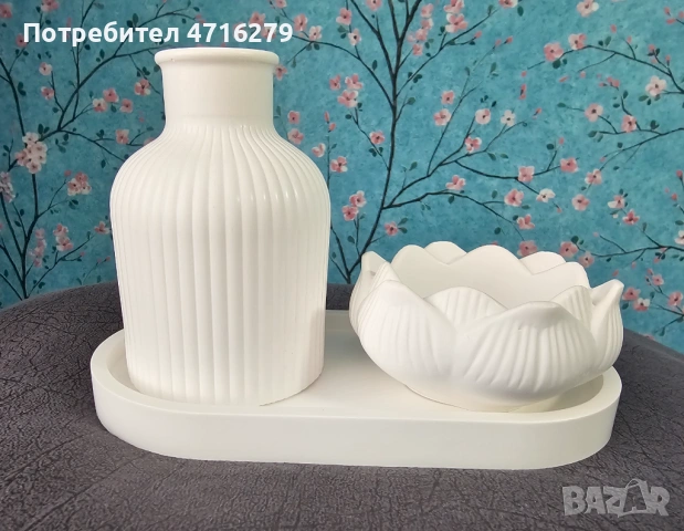 Чудесни гипсокерамични отливки за декорация - ръчно изработени