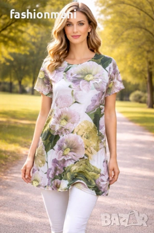 Разкроена туника - код 1055, снимка 1