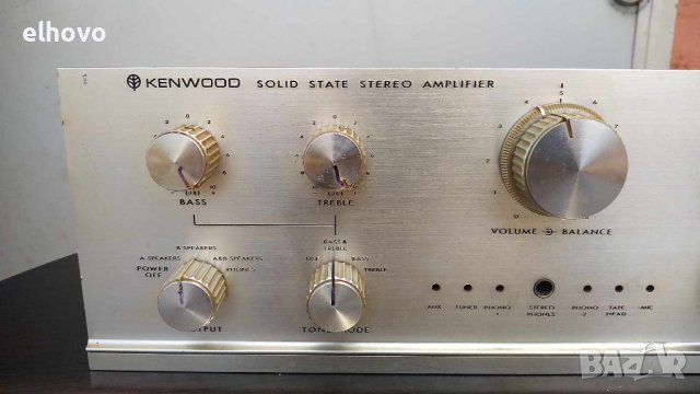 Стерео усилвател KENWOOD KA-6000, снимка 5 - Ресийвъри, усилватели, смесителни пултове - 41652420