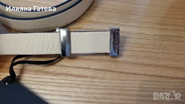 Нов колан Calvin Klein естествена кожа р-р 110, снимка 2 - Колани - 47999728