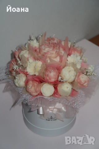 Соеви свещи,букети,подаръчета,шанел, снимка 7 - Декорация за дома - 52698577