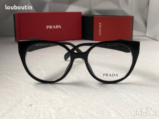 Prada 2023 прозрачни дамски слънчеви очила,диоптрична рамка,очила за компютър, снимка 2 - Слънчеви и диоптрични очила - 41731002