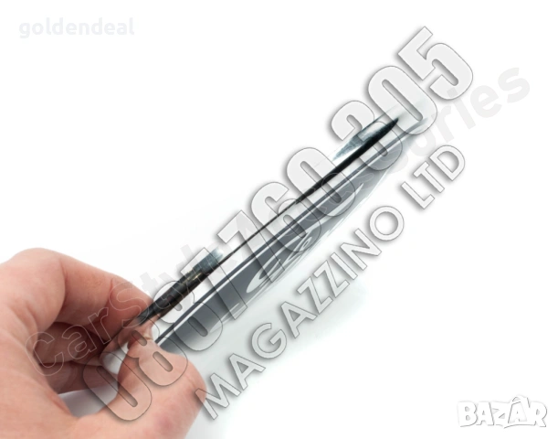 Емблема Форд Фиеста МК6 МК7 за Преден Капак Черупка Алуминиева, снимка 8 - Аксесоари и консумативи - 53755259