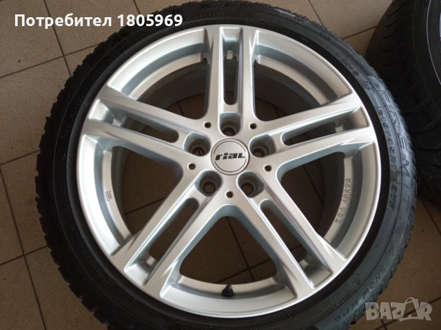 4бр. ал. джанти Rial (Germany) 5x108 , 7,5x 17 , ET47 , централен отвор 70,0мм (втулка 63,4мм), снимка 4 - Гуми и джанти - 50725999