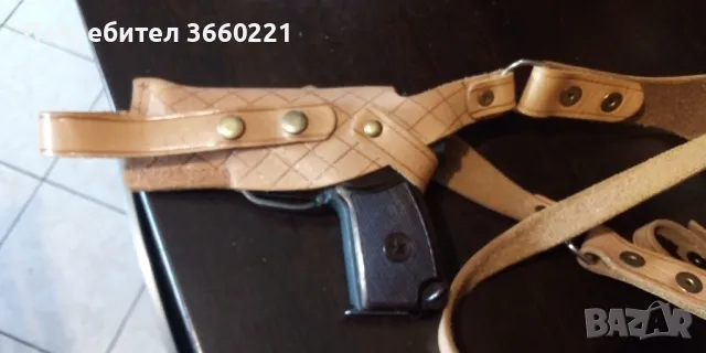 презраменен кожен кобур за макаров, снимка 3 - Бойно оръжие - 48919095