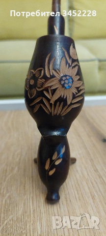 лула дърворезба за ценители , снимка 6 - Антикварни и старинни предмети - 52354603