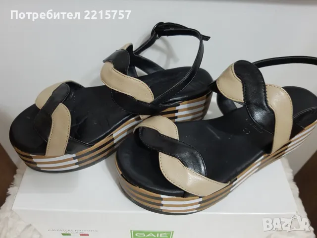 Сандали от естествена кожа. Италия., снимка 2 - Сандали - 50181740