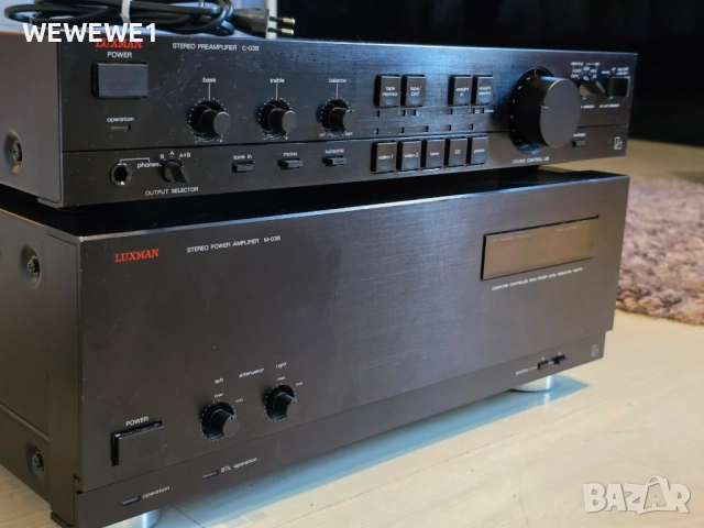 Luxman M3-C3, снимка 4 - Ресийвъри, усилватели, смесителни пултове - 51475442