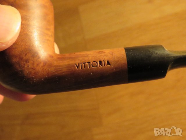 Стара маркова италианска Лула  VITTORIA  на поне 50 години колекционерска лула, снимка 2 - Лули - 35745441