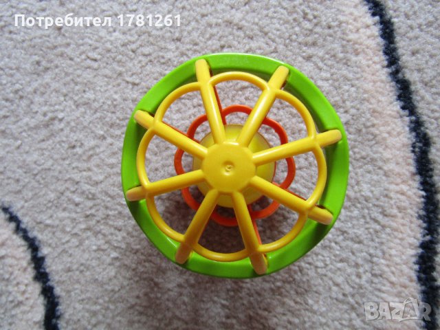 Детска дрънкалка - топка, снимка 2 - Дрънкалки и чесалки - 40392041
