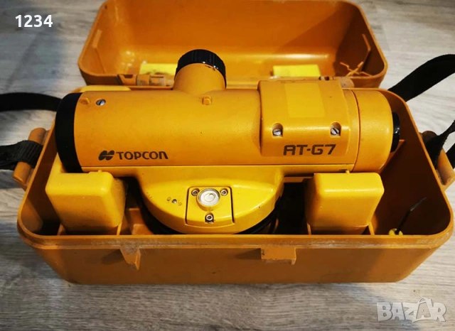 Японски оптичен автоматичен нивелир TOPCON AT-G7 22x увеличение, снимка 2 - Други инструменти - 53670516