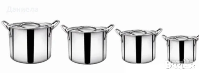 Тенджери от неръжадаема стомана , снимка 2 - Съдове за готвене - 49200584