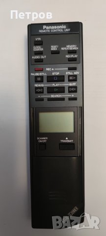 Дистанционно Panasonic VHS , снимка 1 - Плейъри, домашно кино, прожектори - 44341167