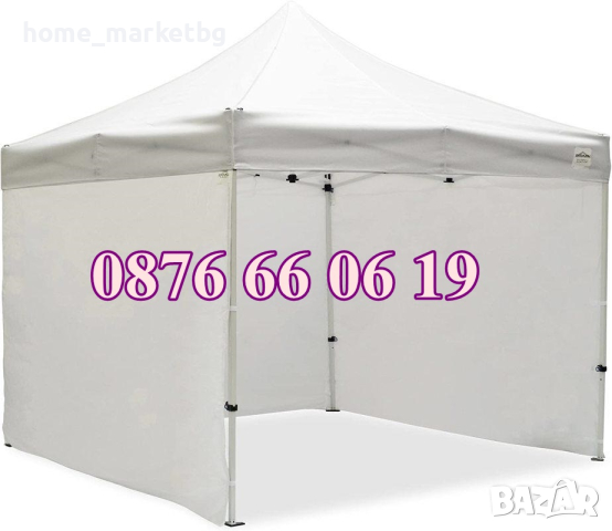 Страници за шатра 3х3 м, дължина 3м, 9м и 12 м