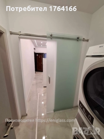 Плъзгащи стъклени врати, снимка 4 - Интериорни врати - 52156925