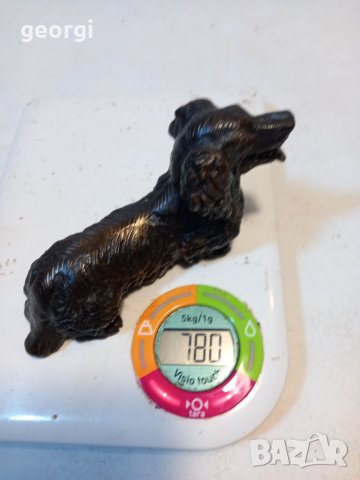 Бронзова статуетка куче , снимка 8 - Антикварни и старинни предмети - 38606062