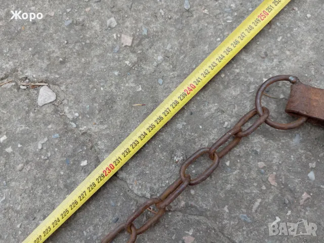 Стар кован вълчи капан, снимка 7 - Антикварни и старинни предмети - 49978115