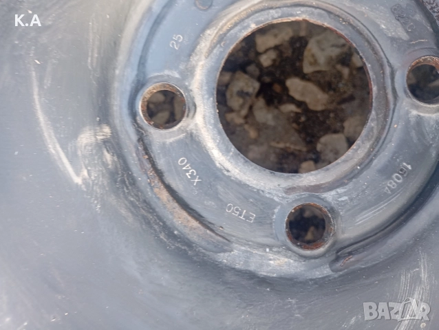Железни джанти 15 Renault Laguna, снимка 2 - Гуми и джанти - 52629553