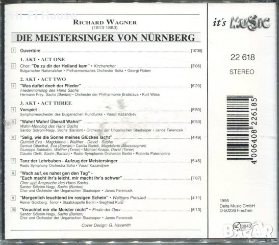 Richard Wagner-Die Meistersiger von Nurnberg, снимка 2 - CD дискове - 34589672