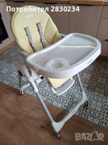 Peg Perego Детско Столче за хранене-шезлонг Prima Pappa Follow Me, снимка 3 - Столчета за хранене - 50431087