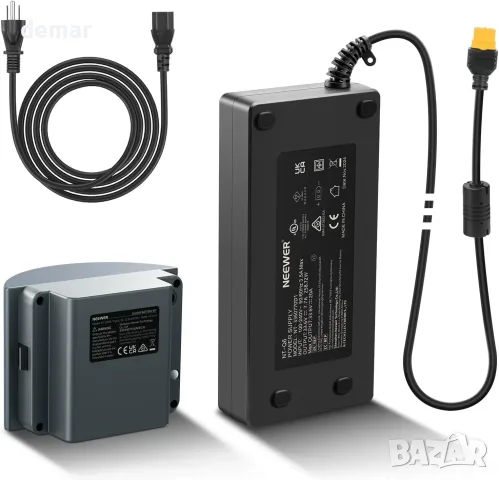 Dummy Battery Kit за Neewer Q300, с AC адаптер и кабел, 5м
