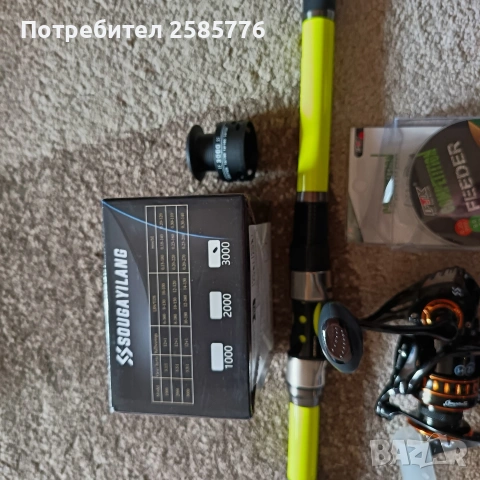 Въдица и макара , снимка 3 - Въдици - 53536440