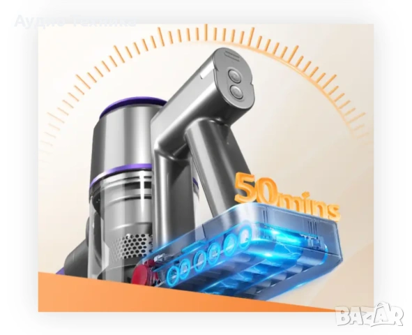 Безжична прахосмукачка Vacuum cleaner XL 613A., снимка 5 - Прахосмукачки - 53288181