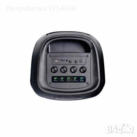 Активна тонколона Muhler MAX881R с два микрофона и дистанционно – мощен звук, без кабели и ограничен, снимка 5 - Тонколони - 53153755